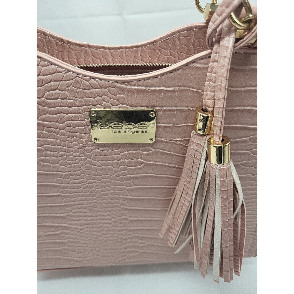 Bebe Croco Handbag - Picture 2 of 9